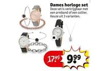 dames horloge set kruidvat