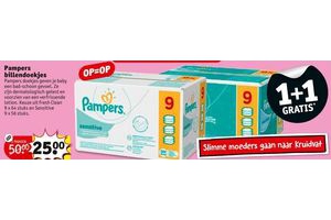 pampers billendoekjes