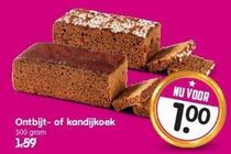 ontbijt of kandijkoek