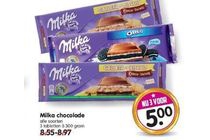 alle soorten milka chocolade