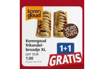 korengoud frikandelbroodje xl
