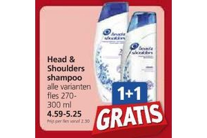 head en shoulders shampoo