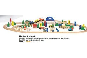 houten treinset