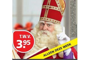 persoonlijke boodschap van sint