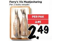 ferry s vis maatjesharing per pak nu eur2 49