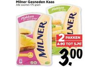 nu 2 pakken milner gesneden kaas 175 gram voor eur3 00
