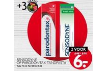 sensodyne of parodontax tandpasta