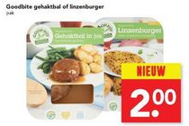goodbite gehaktbal of linzenburger