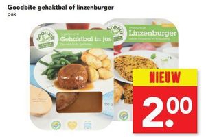 goodbite gehaktbal of linzenburger