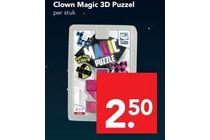 clown magic 3d puzzel