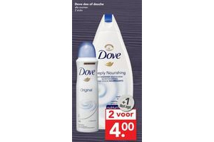 dove deo of douche