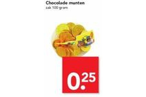 chocolade munten