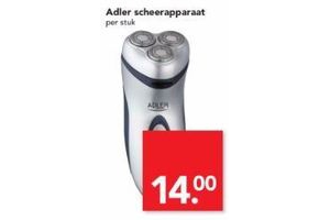 adler scheerapparaat
