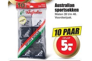 australian sportsokken