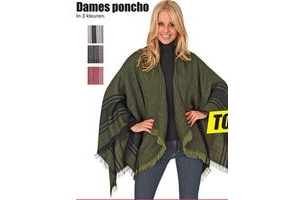 dames poncho