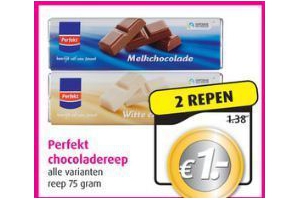 perfekt chocoladereep