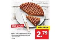 verse halve abrikozenvlaai