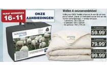 wollen 4 seizoenendekbed