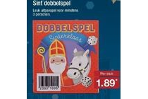 sint dobbelspel