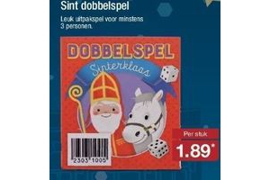 sint dobbelspel