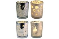 glas met lichtslinger