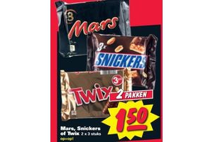 mars snickers of twix
