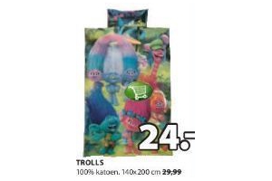 trolls dekbed