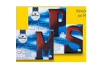 droste melk chocoladeletter