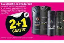 axe douche en deodorant