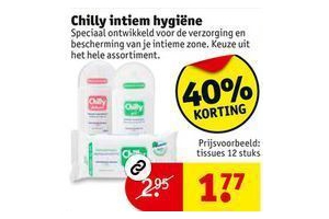 chilly intiem hygiene