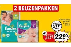 reuzenpakken pampers