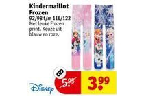 kindermaillot frozen
