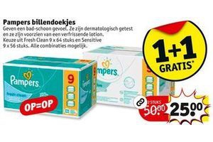 pampers billendoekjes