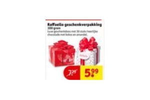 raffaello geschenkverpakking