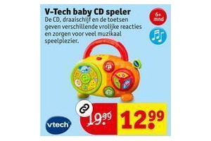 v tech baby cd speler