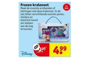 frozen kralenset