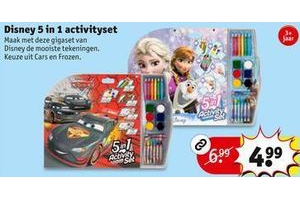 disney 5 in 1 activityset