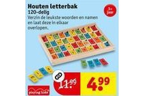 houten letterbak