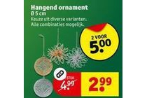 hangend ornament
