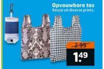 opvouwbare tas