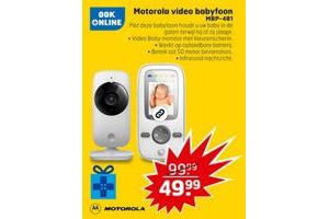 motorola video babyfoon