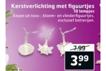 kerstverlichting met figuurtjes