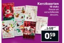 kerstkaarten 10 stuks