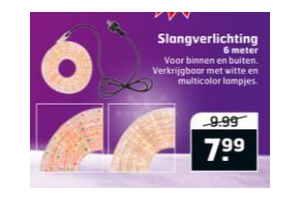 slangverlichting 6 meter