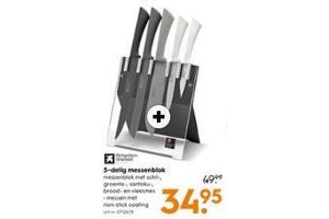 5 delig messenblok