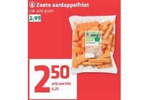 zoete aardappelfriet