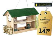 xl voederhuisje nu voor eur14 99