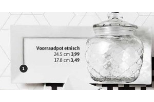 voorraadpot etnisch