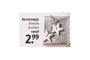 kerstzeepje