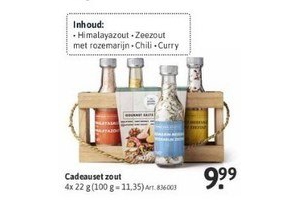 cadeauset zout